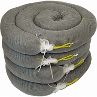 Premium Sorbent Boom, Universal, 10' L x 5" W, 35 Gal. Absorbancy, 4 /Pack SPOC Demo