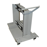 Mobile Cylinder Supports, Polyolefin Wheels, 24" W x 40" L Base, 1600 lbs. SPOC Demo