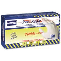 Sensi-Task Disposable Gloves, Large, Latex, 5-mil, Powder-Free, White SPOC Demo