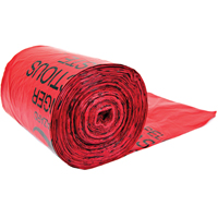 Hazardous Waste Bags, Bio-Hazard, 24" L x 33" W, 56.8 L (15 Gal.) Capacity SPOC Demo