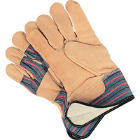 Gant pour ajusteur doubl&eacute;s pour l'hiver r&eacute;sistant &agrave; l'abrasion, Grand, Paume en Cuir fleur de vache, Doublure en Molleton de coton SPOC Demo