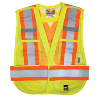 Open Road&reg; Tear Away Vest , High Visibility Lime-Yellow, Polyester SPOC Demo