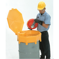 Entonnoir avec couvercle pour baril Global Ultra-Drum Funnel, 5 gal. SPOC Demo