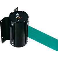 Barri&egrave;re &agrave; fixation murale, Acier, Fixation par vis, 7', Ruban Vert SPOC Demo