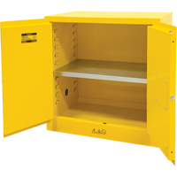 Armoire pour produits inflammables, 22 gal., 2 Porte(s), 35" La x 35" h x 22" p SPOC Demo
