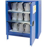 Armoire pour liquides corrosifs, 30 gal., 43" x 44" x 18" SPOC Demo