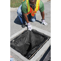 Bac de r&eacute;tention carr&eacute; Ultra-Drain Guard avec orifice de trop-plein, Huile & s&eacute;diments, 16" - 28" lo x 20" - 36" la SPOC Demo