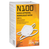 Respirateur contre les particules, N100, Certifi&eacute; NIOSH, Moyen/grand SPOC Demo