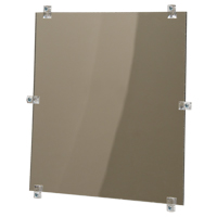 Miroir plat, 18" ha x 30" la, Non encadr&eacute; SPOC Demo