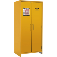 Armoire d'entreposage 90 minutes s&eacute;curitaire et conforme &agrave; la norme EN, 30 gal., 2 Porte(s), 35,16" La x 76,89" h x 24,21" p SPOC Demo