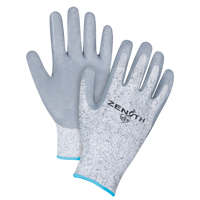 Gants &eacute;lastiques sans coutures r&eacute;sistants &agrave; la coupe, Taille T-Grand/10, Calibre 13, Rev&ecirc;tement Nitrile, Enveloppe en PEHP, ANSI/ISEA 105 niveau 2/EN 388 niveau 3 SPOC Demo