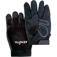Gants pour m&eacute;canicien ZM300, Paume Cuir fleur, Taille Moyen SPOC Demo