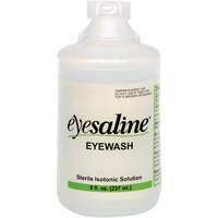 Saline Eyewash Bottles, Full Bottle, 8 oz. SPOC Demo