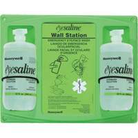 Saline Eyewash Wall Station, Double SPOC Demo