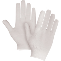 Premium String Knit Gloves, Cotton/Nylon, Medium SPOC Demo