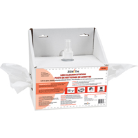 Disposable Lens Cleaning Station, Cardboard, 8" L x 4" D x 8" H SPOC Demo