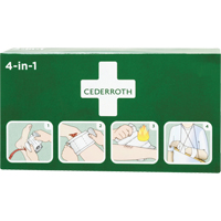 Cederroth 4-in-1 Bloodstopper, 9" L x 5-1/2" W SPOC Demo