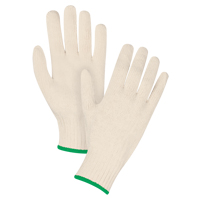 Gants en tricot d'usage standard, Poly/coton, Calibre 7, Moyen SPOC Demo