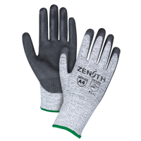 Gants &eacute;lastiques sans coutures r&eacute;sistants &agrave; la coupe, Taille Moyen/8, Calibre 13, Rev&ecirc;tement Polyur&eacute;thane, Enveloppe en PEHP, ANSI/ISEA 105 niveau 4/EN 388 niveau 5 SPOC Demo