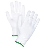 Gants tricot&eacute;s sans couture, Polyester, Calibre 10, Moyen SPOC Demo