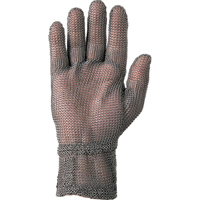 2" Cuff Mesh Glove, Size Small/7, Stainless Steel Shell, ANSI/ISEA 105 Level 5 SPOC Demo