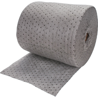 Rouleaux absorbants li&eacute;s de premi&egrave;re qualit&eacute;, Poids moyen, 150' lo x 15" la, Absorption 20 gal. SPOC Demo
