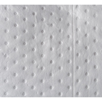 Premium Bonded Sorbent Pads, Oil Only, 15" x 17", 8 gal. Absorbancy SPOC Demo