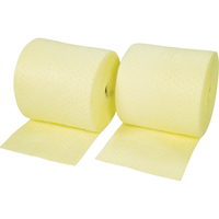 Rouleaux absorbants li&eacute;s de premi&egrave;re qualit&eacute;, Poids moyen, 150' lo x 15" la, Absorption 20 gal. SPOC Demo