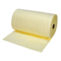 Rouleaux absorbants li&eacute;s de premi&egrave;re qualit&eacute;, Poids moyen, 150' lo x 30" la, Absorption 40 gal. SPOC Demo