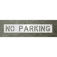 Pochoirs pour parc de stationnement, Pictogramme, 4" x 3" SPOC Demo