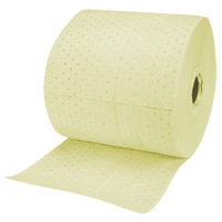 Industrial-Grade Fine Fibre Sorbent Rolls, Heavyweight, 150' L x 15" W, 35 Gal. Absorbancy SPOC Demo