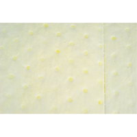 Premium Laminated (SMS) Sorbent Pads, Hazmat, 15" x 17", 30 gal. Absorbancy SPOC Demo