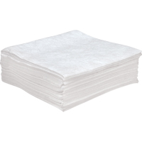 Premium Anti Static Sorbent Pads, Oil Only, 30" x 30", 55 Gal. Absorbancy SPOC Demo