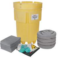 Trousse de lutte contre les d&eacute;versements de premi&egrave;re qualit&eacute;, Universel, Overpack/Baril de r&eacute;cup&eacute;ration, Absorbance de 95 gal. US SPOC Demo
