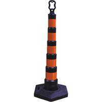 D&eacute;lin&eacute;ateurs de d&eacute;viation Grip N Go, Hauteur 49", Noir SPOC Demo