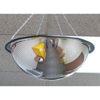 Miroir en d&ocirc;me 360°, D&ocirc;me complet, Dessus ouvert, Diam&egrave;tre 20" SPOC Demo