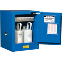 ChemCor&reg; Lined Hazardous Material Countertop Safety Cabinets, 4 gal., 17" x 22" x 17" SPOC Demo