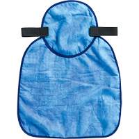 Tampon et voile pour le cou refroidissants pour casque de s&eacute;curit&eacute; Chill-Its 6717CT, Bleu SPOC Demo
