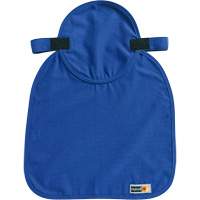 Tampon et voile pour le cou refroidissants et ignifug&eacute;s pour casque de s&eacute;curit&eacute; Chill-Its 6717FR, Bleu SPOC Demo