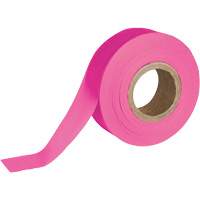 Ruban pour signalisation, 1,188" la x 150' lo, Rose fluorescent SPOC Demo