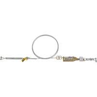Cordages de sécurité horizontaux