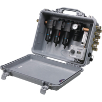 ALLEGRO INDUSTRIES Carry Air 8 Worker Filtration Panels SPOC Demo