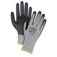 Gants &eacute;lastiques sans coutures r&eacute;sistants &agrave; la coupe, Taille 2T-Grand/11, Calibre 13, Rev&ecirc;tement Polyur&eacute;thane, Enveloppe en PEHP, ANSI/ISEA 105 niveau 2/EN 388 niveau 3 SPOC Demo
