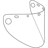 Dynamic Die Cut Formed Faceshield Visor, Polycarbonate, Clear Tint SPOC Demo