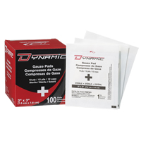 Dynamic Gauze, Pad, 3" L x 3" W, Sterile, Medical Device Class 1 SPOC Demo