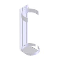 Support en plastique pour v&eacute;hicule de solution Bio Med Wash Dynamic SPOC Demo