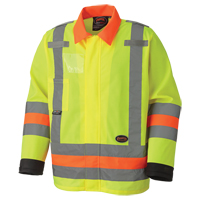 6007 Veste de s&eacute;curit&eacute; routi&egrave;re respirante, Polyester, Jaune lime haute visibilit&eacute;, T-petit SPOC Demo