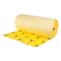 Premium Caution Rolls, Heavyweight, 150' L x 36" W, 57 gal. Absorbancy SPOC Demo