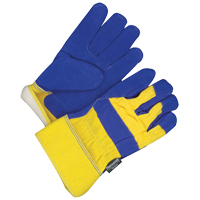 Fitter Gloves, One Size, Grain Cowhide Palm, Thinsulate Inner Lining SPOC Demo