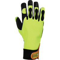 Endura&reg; Hi-Viz Chainsaw Gloves, Size Large/9, Goatskin Palm SPOC Demo